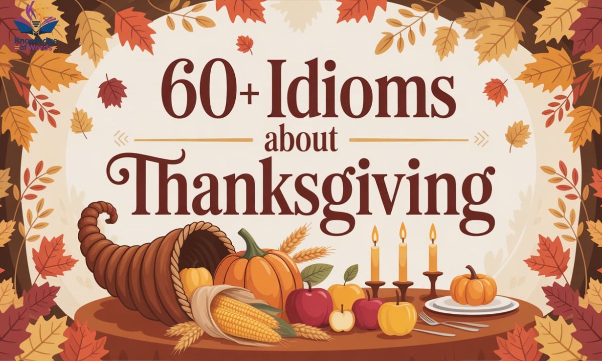 60+ Idioms About Thanksgiving