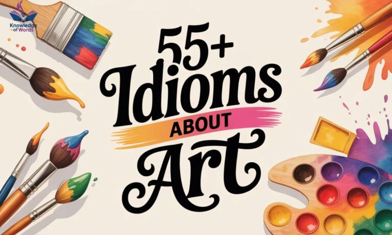 Idioms About Art