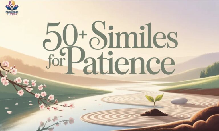 Similes for Patience