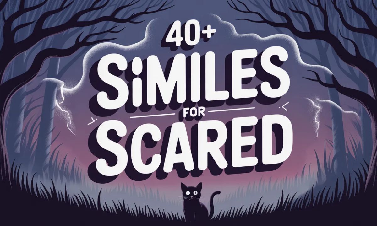 Similes for Scared
