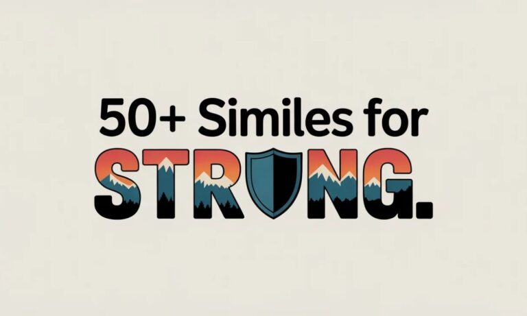 Similes for Strong