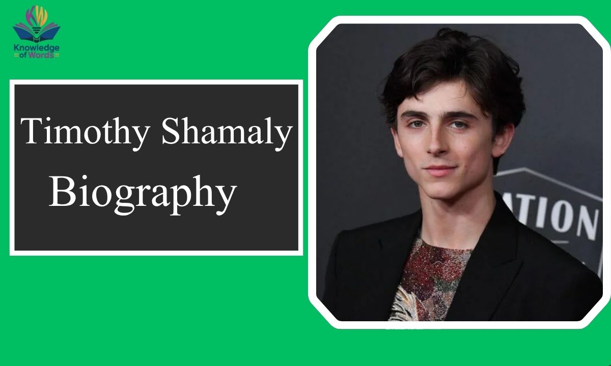 Timothy Shamaly