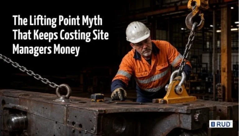 The Lifting Point Myth That Keeps Costing Site Managers Money Lifting Point
